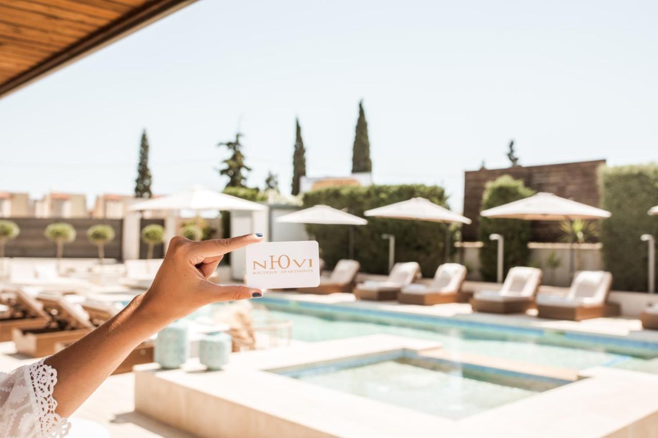 Niovi Boutique Apartments 아피토스 외부 사진