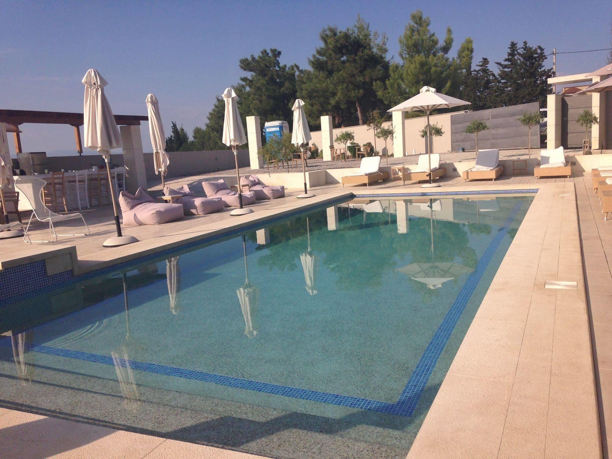 Niovi Boutique Apartments 아피토스 외부 사진